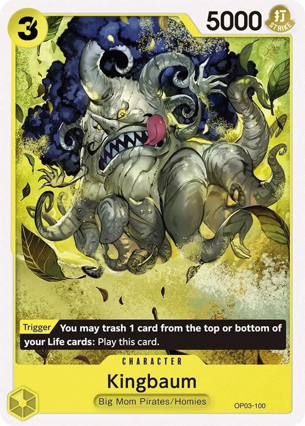 Pillars of Strength 영어판 Kingbaum OP03-100 카드 앞면