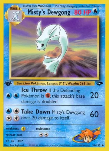 Misty's Dewgong 54 $4.73