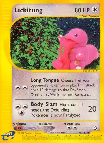 Lickitung 90 ₩42,171