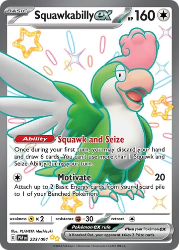 Squawkabilly ex 223 $1.25