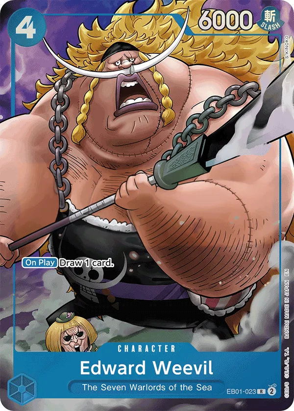 Memorial Collection 영어판 Edward Weevil EB01-023 · 패럴렐 2 카드 앞면