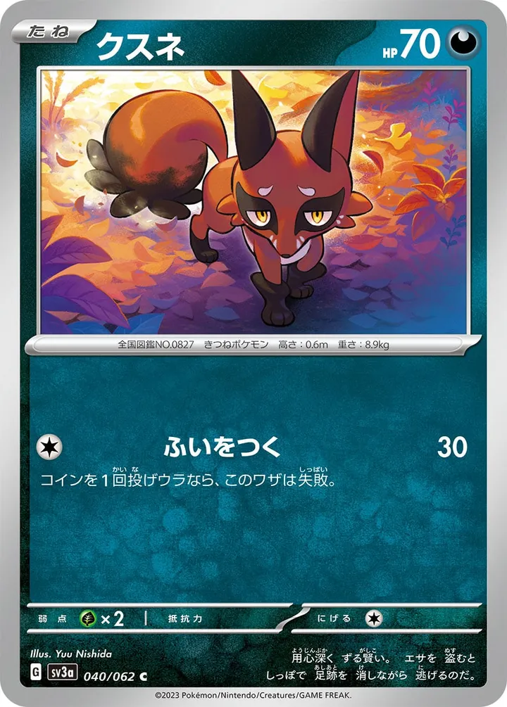 Front of Nickit 40, レイジングサーフ Japanese