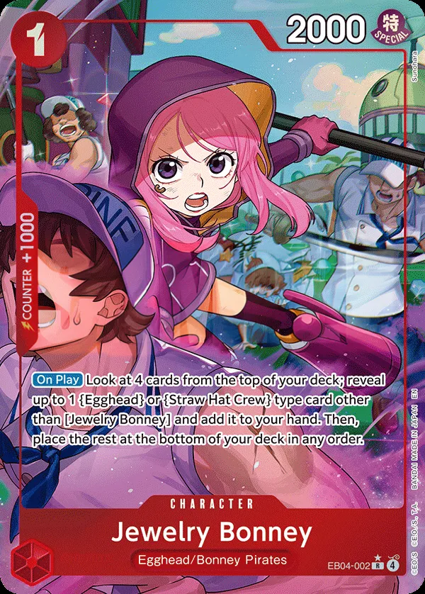 Egghead Crisis 영어판 Jewelry Bonney EB04-002 · 패럴렐 카드 앞면