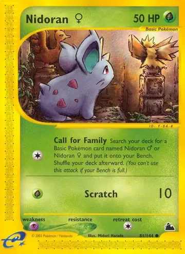 Nidoran ♀ 81 $36.23