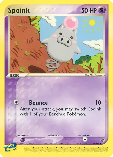 Spoink 73 ¥107