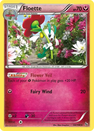 Floette 64 $0.81