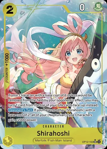 Shirahoshi OP12-102 · Parallel $14.17