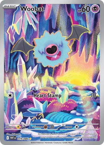 Woobat 119 $12.92