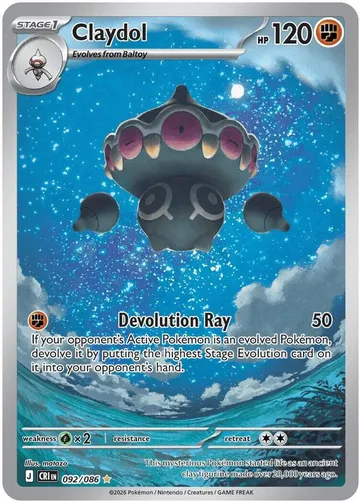 Claydol 92 $1.39