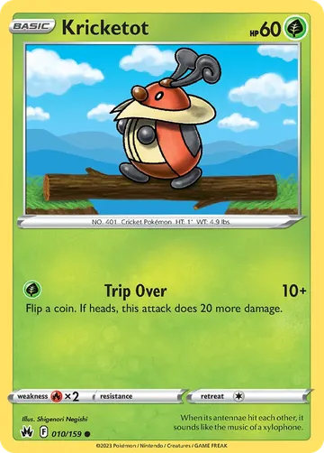 Kricketot 10 $0.07