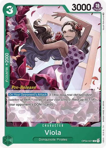 Viola OP04-021 · Pre-Release $3.19