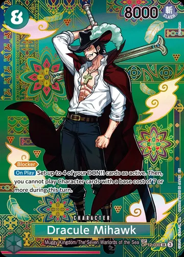 Dracule Mihawk OP12-030 · Parallel 2 $140.29