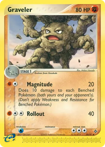 Graveler 30 $2.12