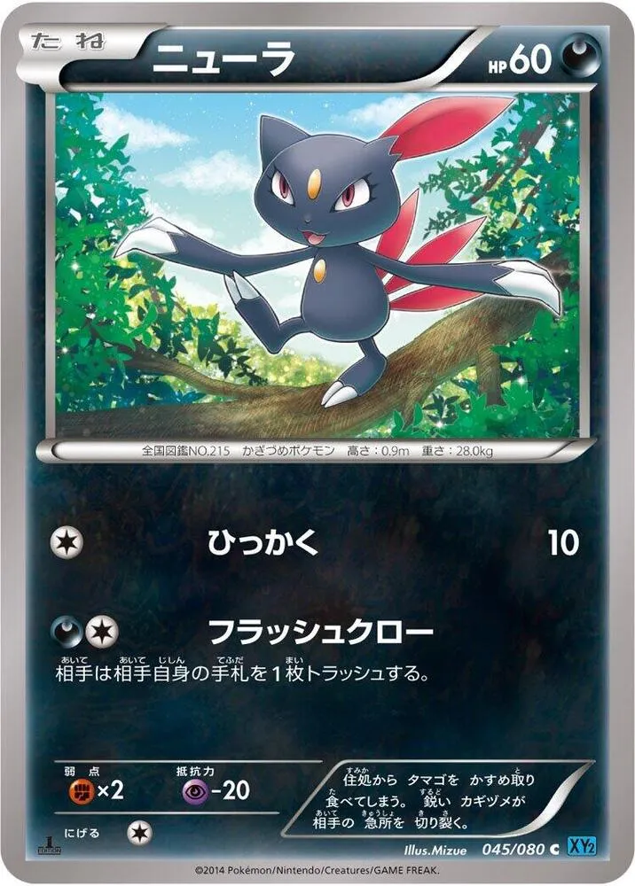 Front of Sneasel 45, ワイルドブレイズ Japanese