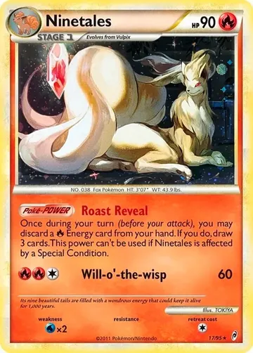 Ninetales 17 $70.36
