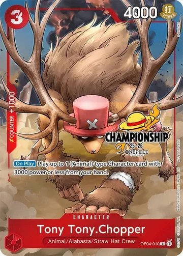 Tony Tony.Chopper OP04-010 · Championship $244.53