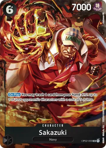 Sakazuki OP02-099 · Parallel $5.92