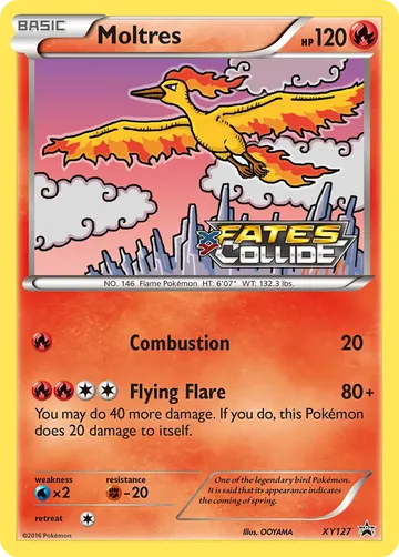 Moltres XY127 $63.24