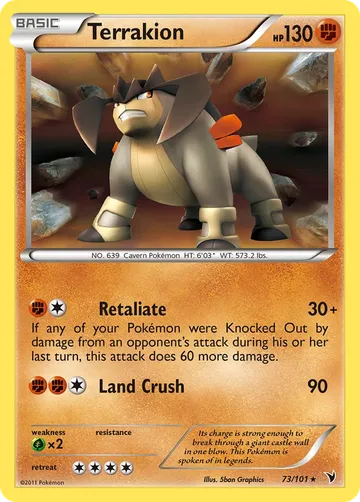 Terrakion 73 $2.49