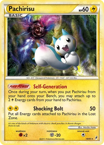 Pachirisu 18 $15.81