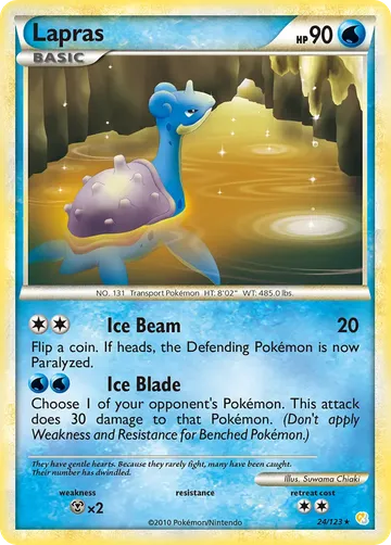 Lapras 24 $13.44