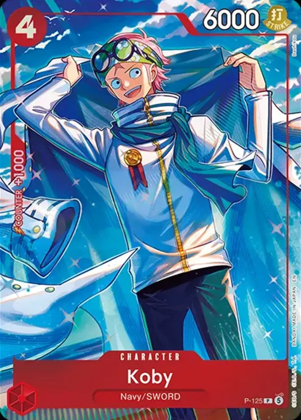 Promotion Cards 英語版 Koby P-125 カード表面