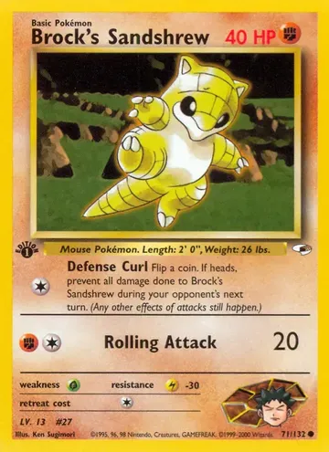 Brock's Sandshrew 71 ₩1,448
