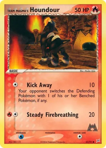 Team Magma's Houndour 63 $3.56