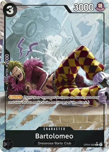Bartolomeo OP04-089 · パラレル 3 ¥703