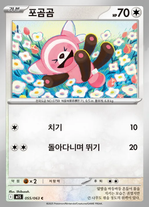 Front of 포곰곰 55, 메가심포니아 Korean
