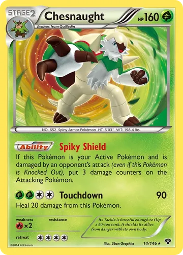 Chesnaught 14 ¥395