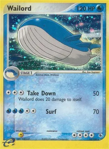Wailord 14 $50.86