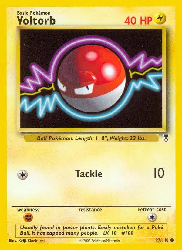 Legendary Collection 英語版 Voltorb 97 カード表面