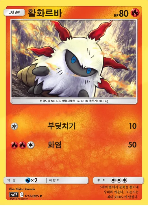 Front of 활화르바 12, 얼터제네시스 Korean