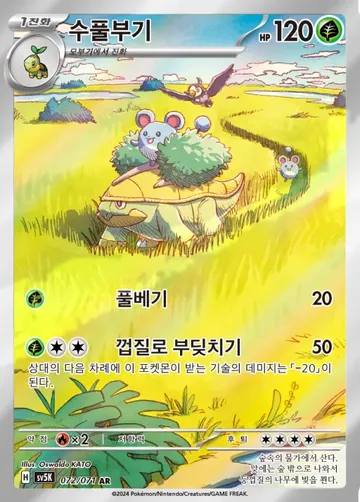 수풀부기 72 $1.98