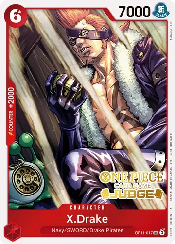 X.Drake OP11-017 · Judge Pack $0.53