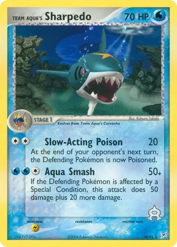 Team Aqua's Sharpedo 18 $4.87