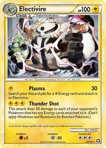 Electivire 20 $2.59