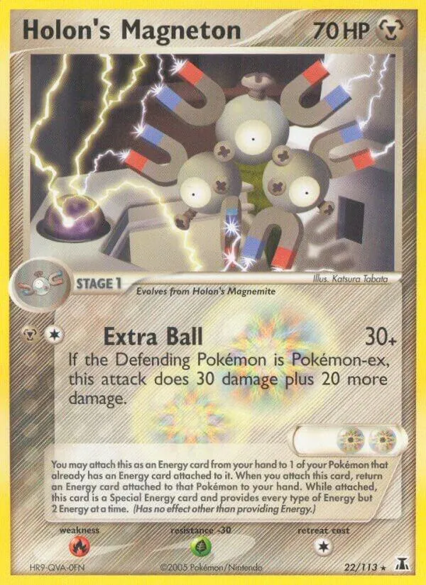 EX Delta Species 英語版 Holon's Magneton 22 カード表面