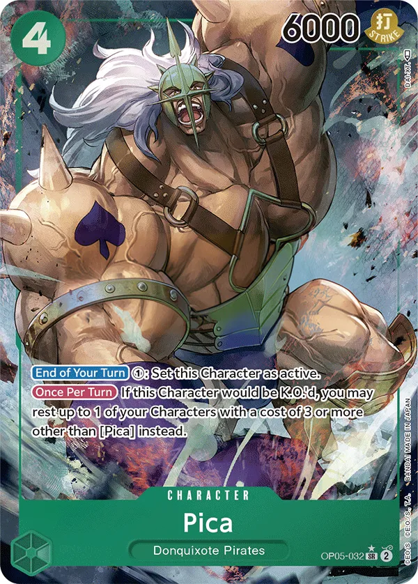 Awakening of the New Era 영어판 Pica OP05-032 · 패럴렐 카드 앞면