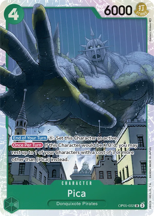 Awakening of the New Era 英語版 Pica OP05-032 カード表面