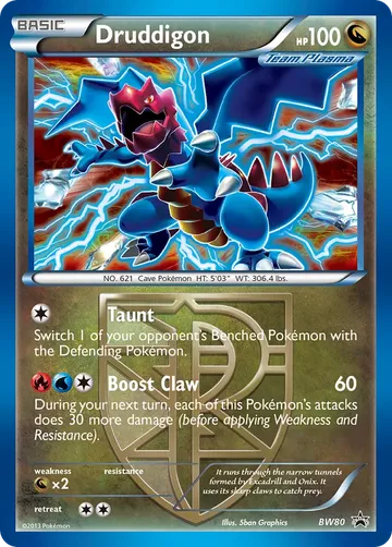 Druddigon BW80 $1.42