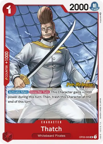 Thatch OP03-005 · Pre-Release $1.55