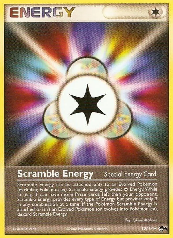 POP Series 4 英語版 Scramble Energy 10 カード表面