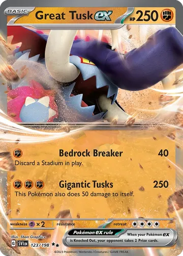 Great Tusk ex 123 $0.59