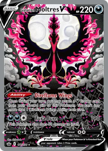 Galarian Moltres V 177 $234.37