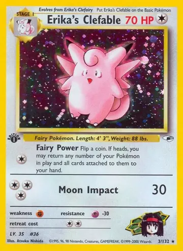 Erika's Clefable 3 $52.75