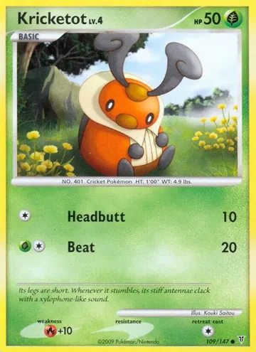 Kricketot 109 $0.35
