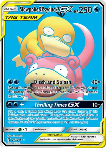Slowpoke & Psyduck-GX 217 $163.54