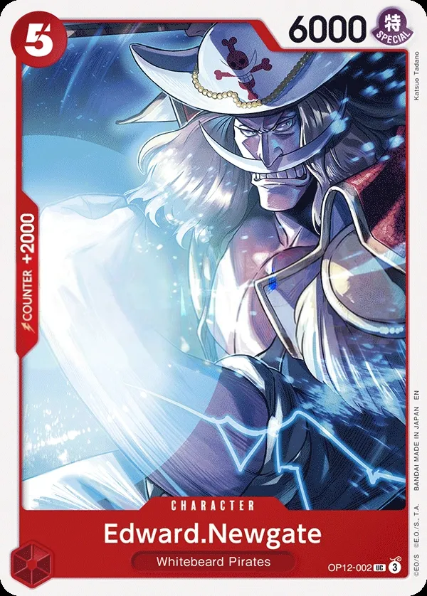 Legacy of the Master 英語版 Edward.Newgate OP12-002 カード表面